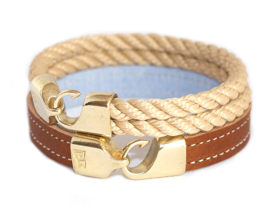 Best Gifts for Sailors: Lemon and Line Endeavour and Corageous bracelets