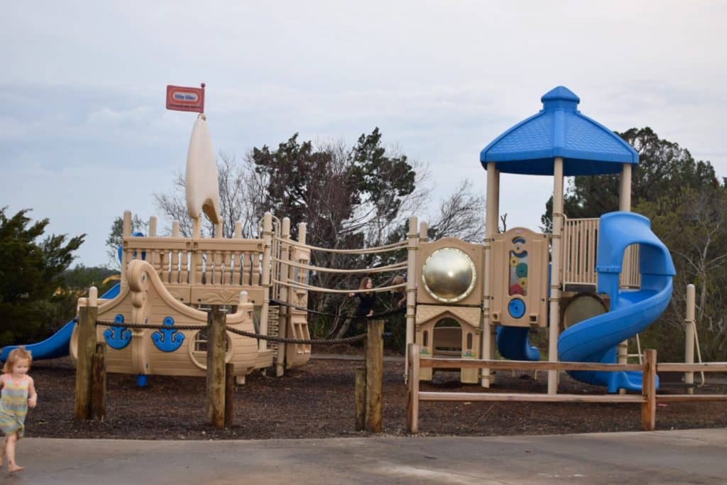 Playground at Jacksonville free dock