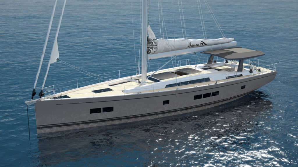 hanse 675 sailing yacht