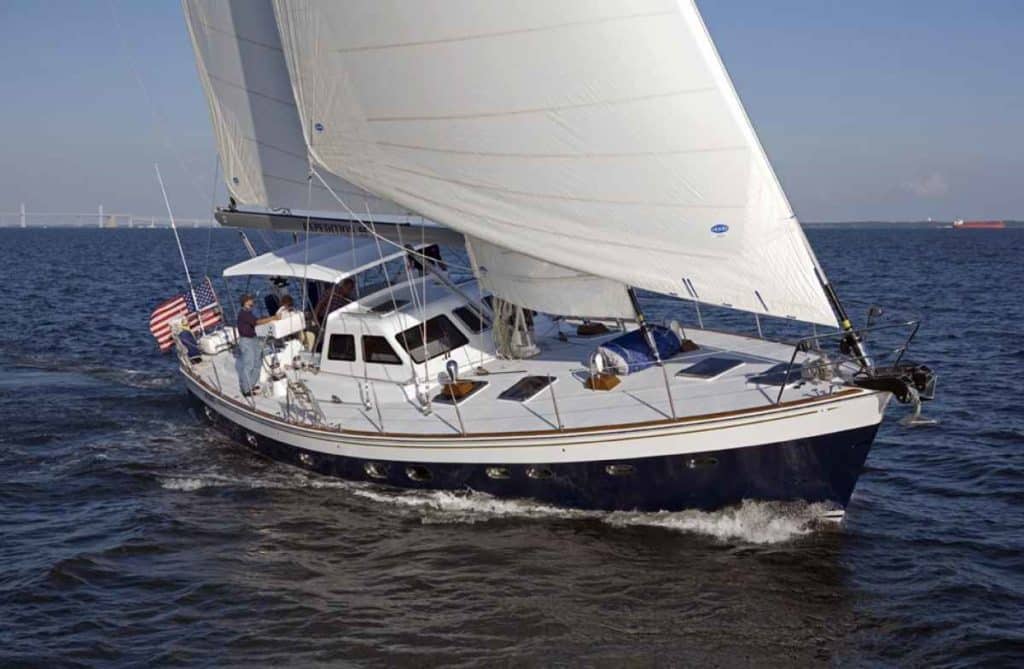 55ft sailboat