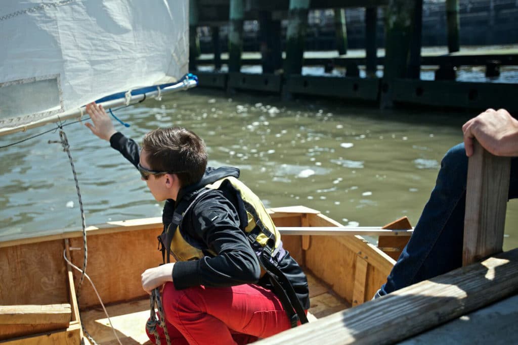 NYC sailing lesson