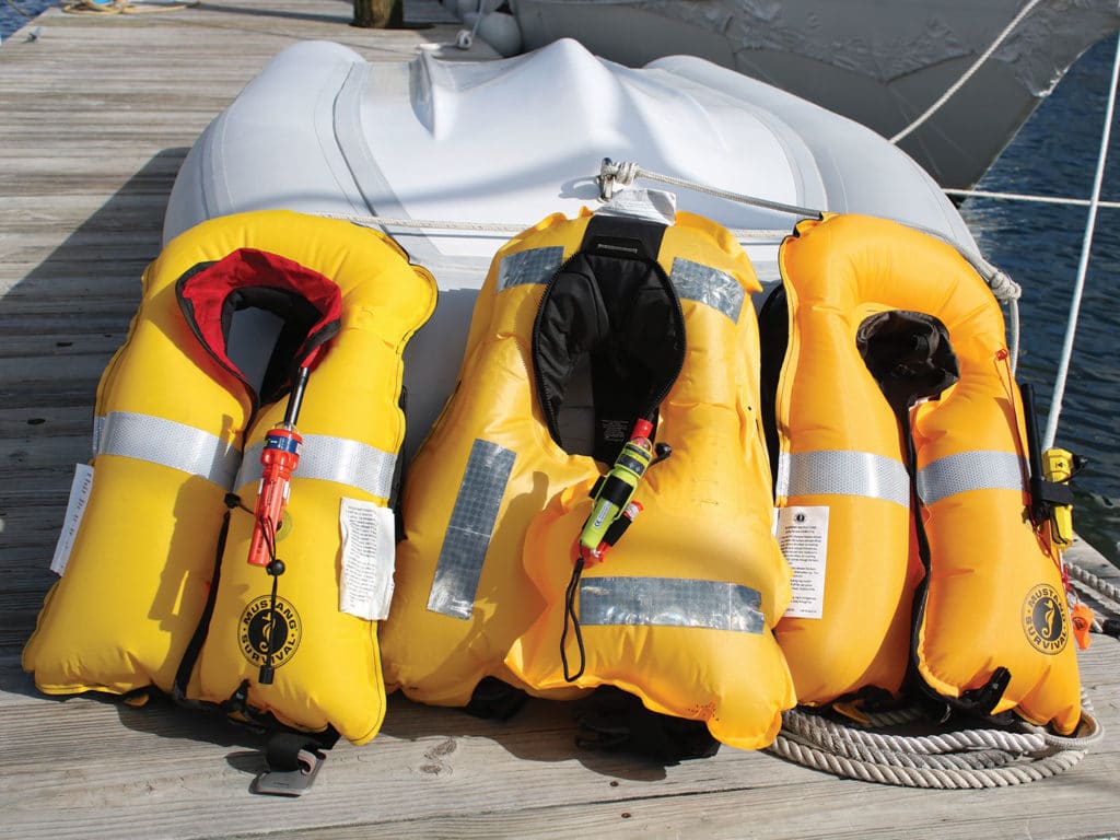 ­Inflatable PFDs