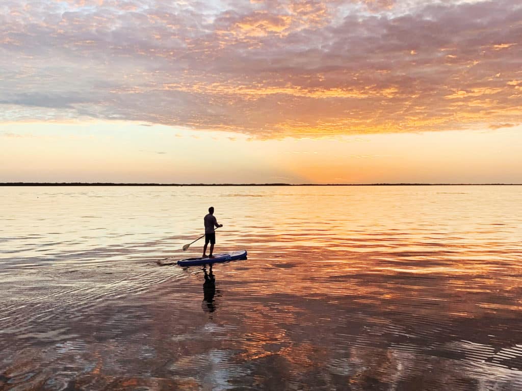 paddle-boarding in southwest Florida