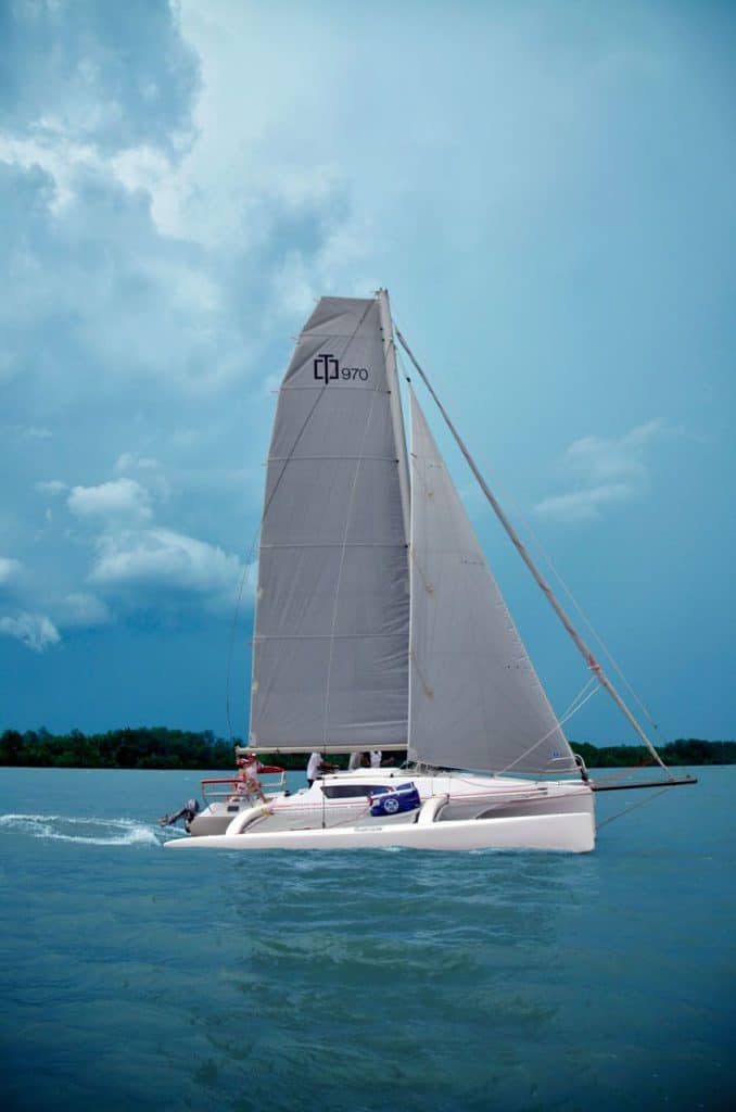 corsair 970 trimaran