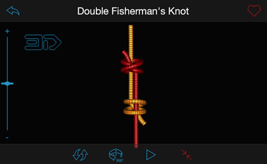 Knots 3D app