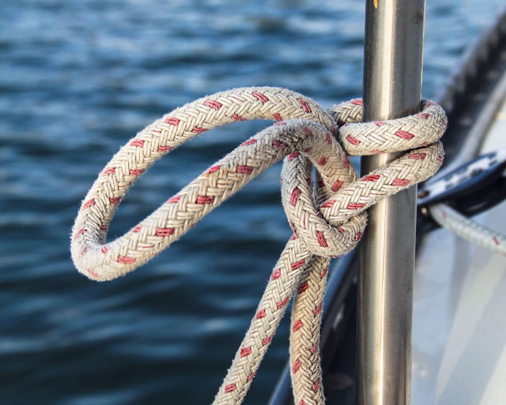knot with slippery hitch