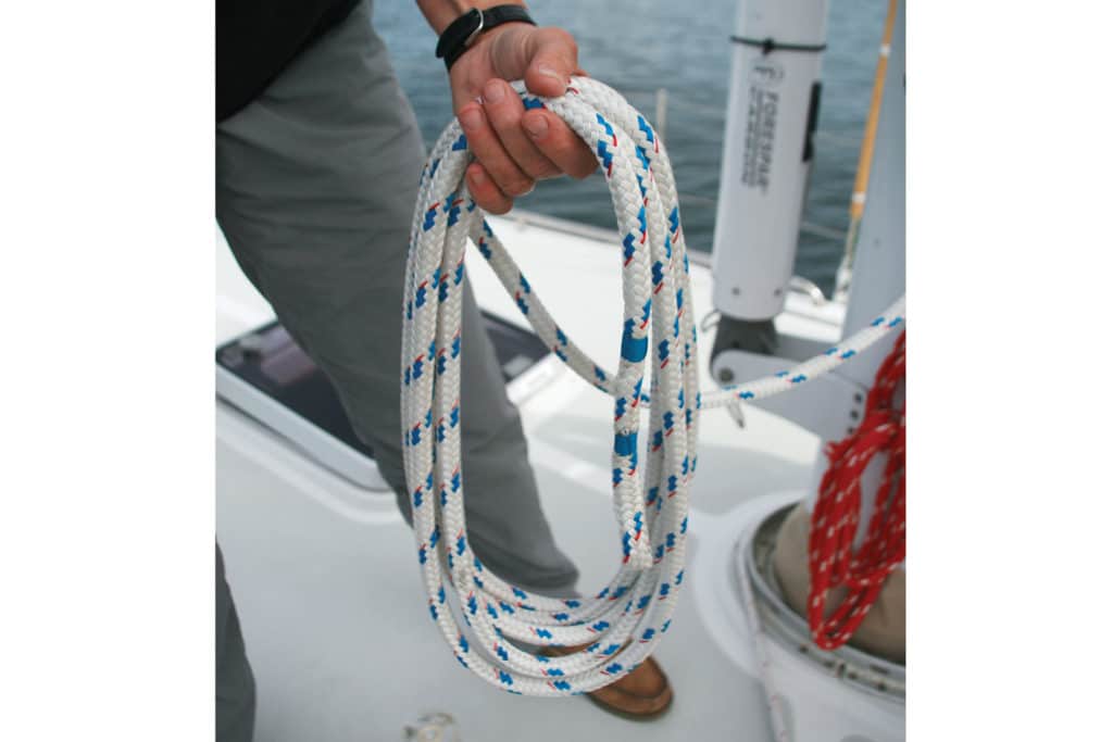 How to coild a halyard step 1