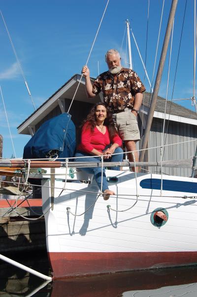 Lin and Larry Pardey in New Zealand