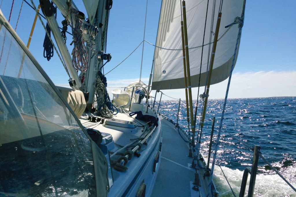 Sailing in Maine