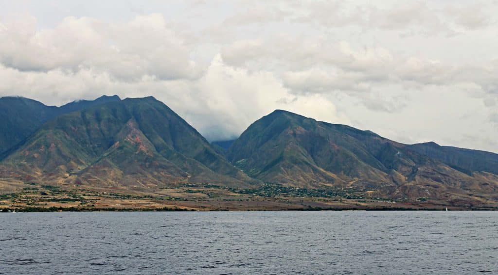 Maui landfall at Lahaina