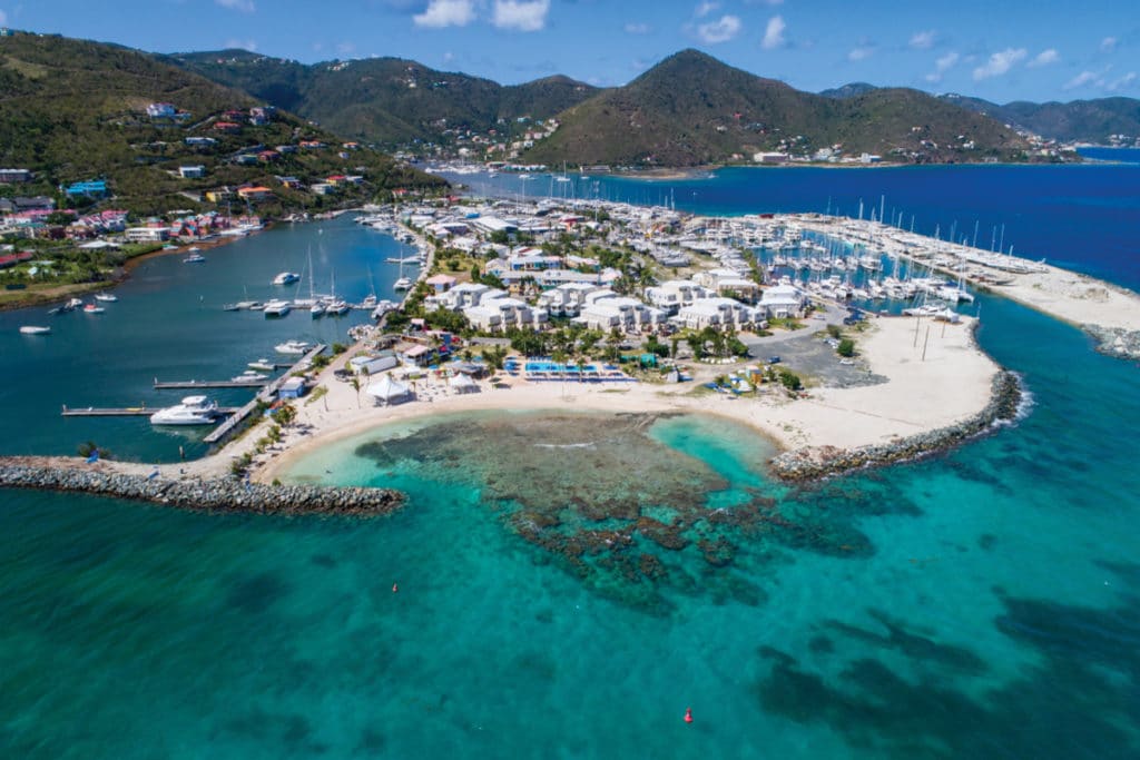 Nanny Cay Resort and Marina on Tortola in the British Virgin Islands