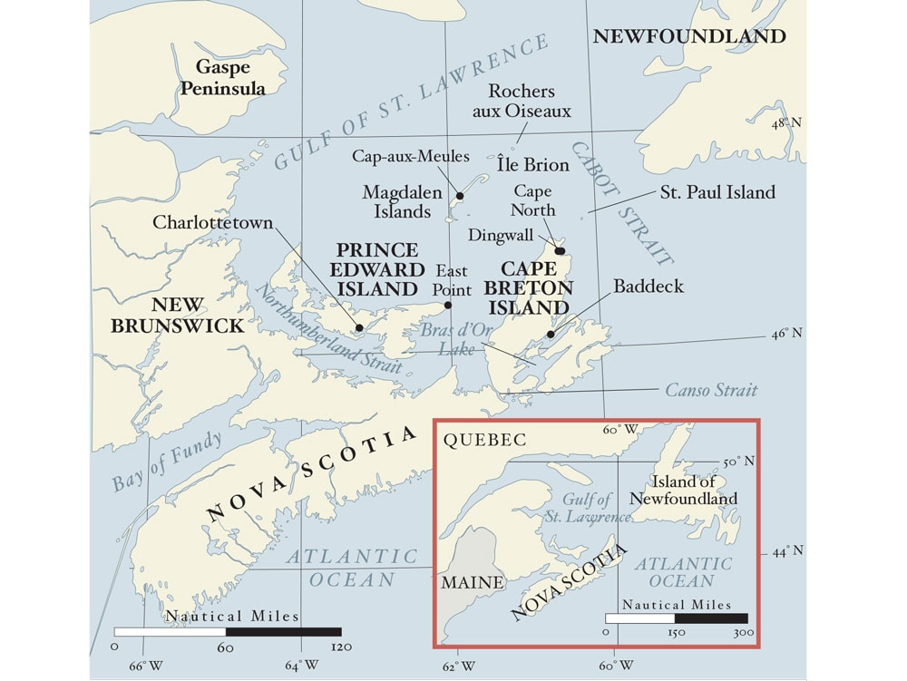 Nova Scotia map