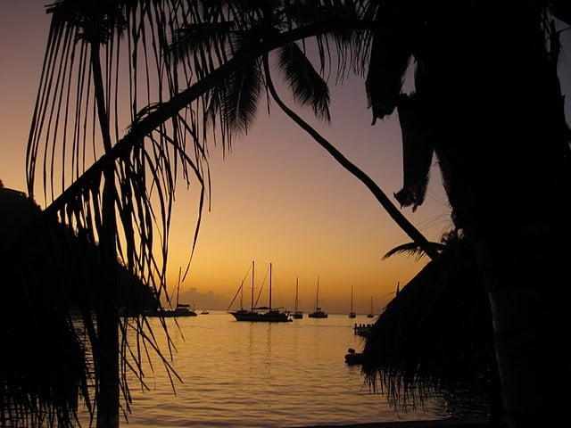 Best sailing sunsets