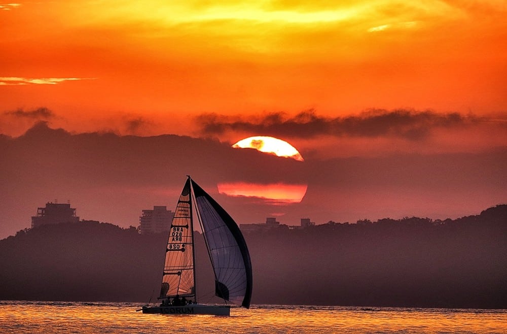 Best sailing sunsets