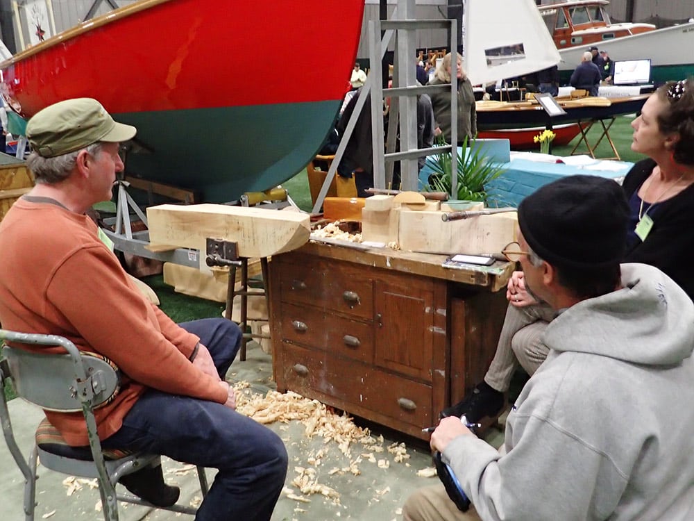 Craftsmen at Maine Boat Show