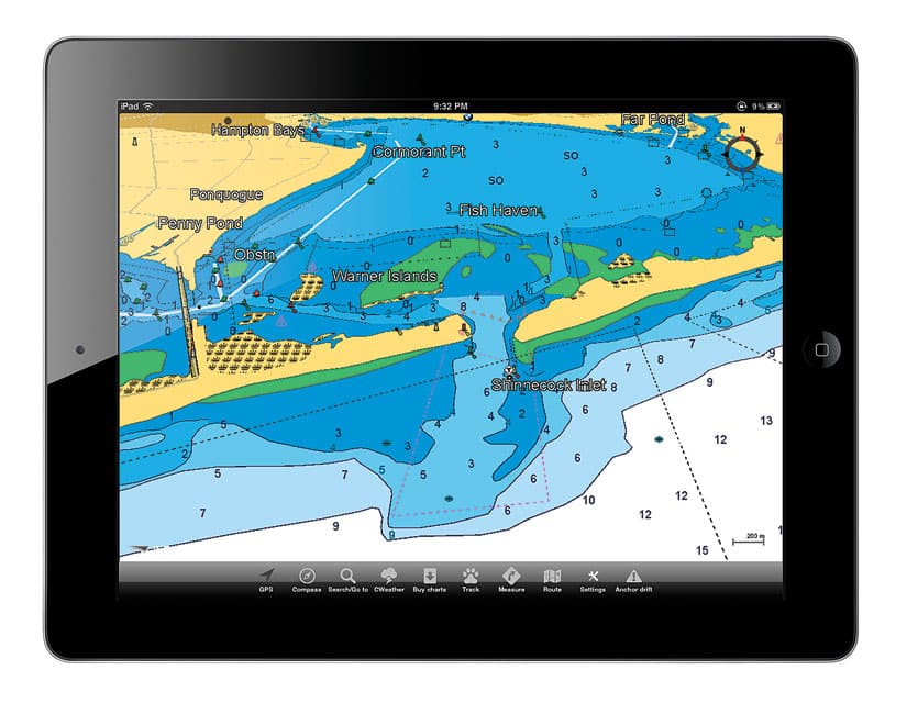 cartography, marine charts, marine radars