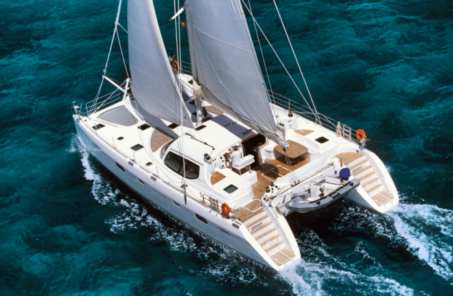 privilege 585 catamaran 2006 price
