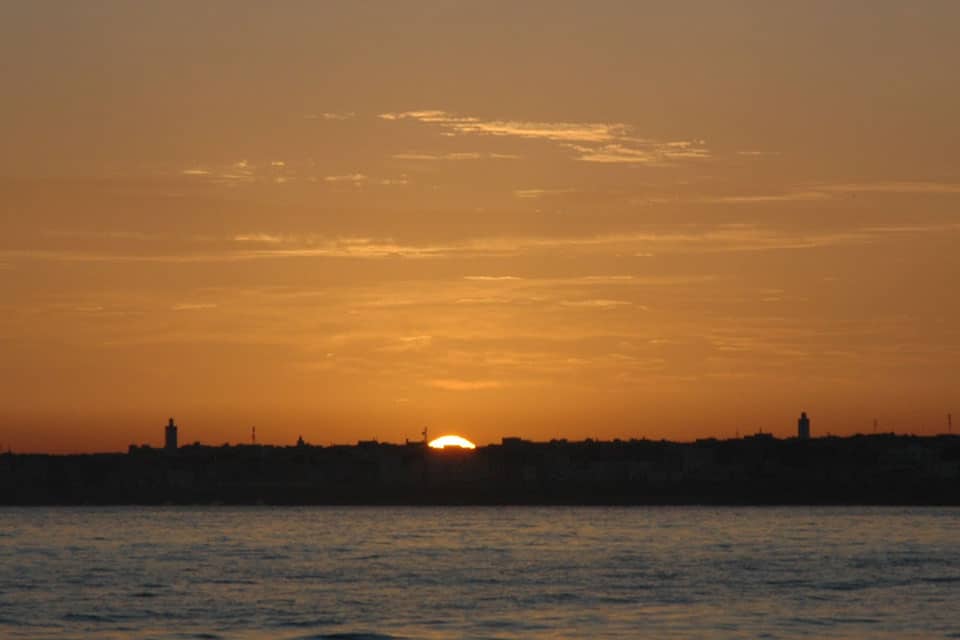 Sunrise over Rabat, Morocco