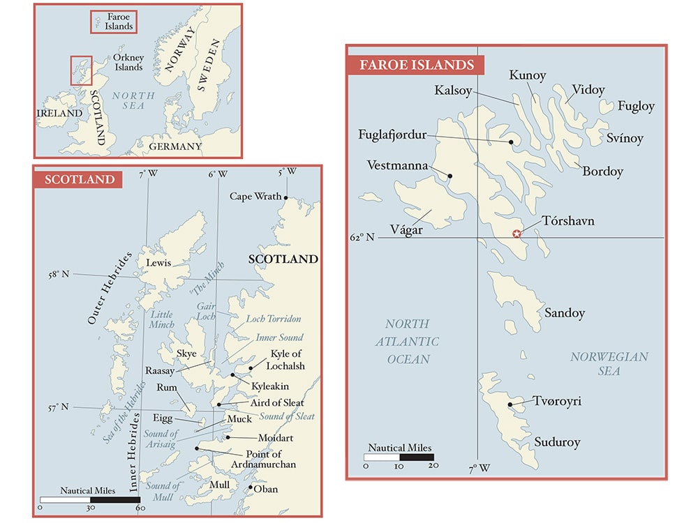 Scotland map