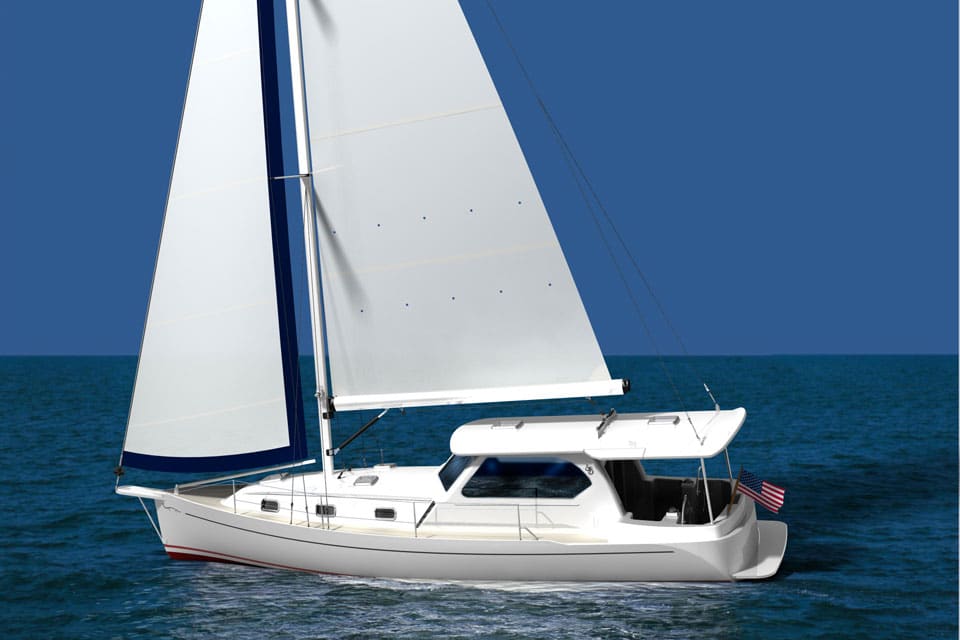 celestial 43 sailboat