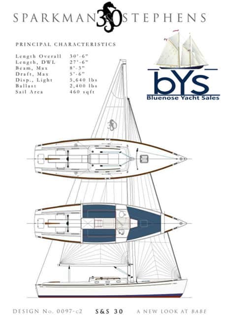 s&s 30 sailboat