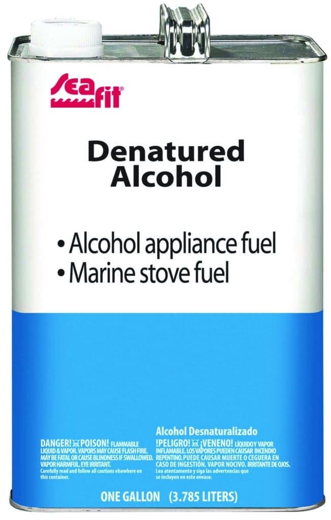 denatured alcohol