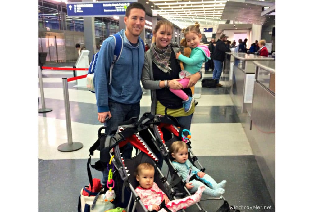 Scott and Brittany Meyers with Isla, Mira and Haven
