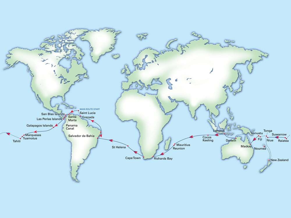 World ARC Map