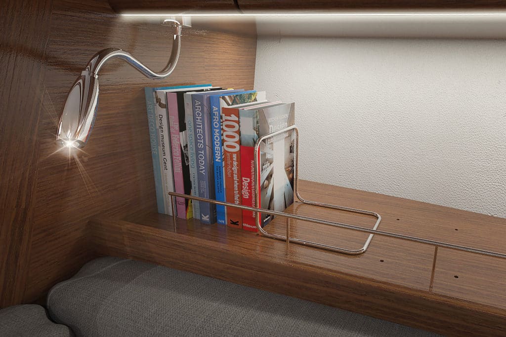 Sailboat bookshelf