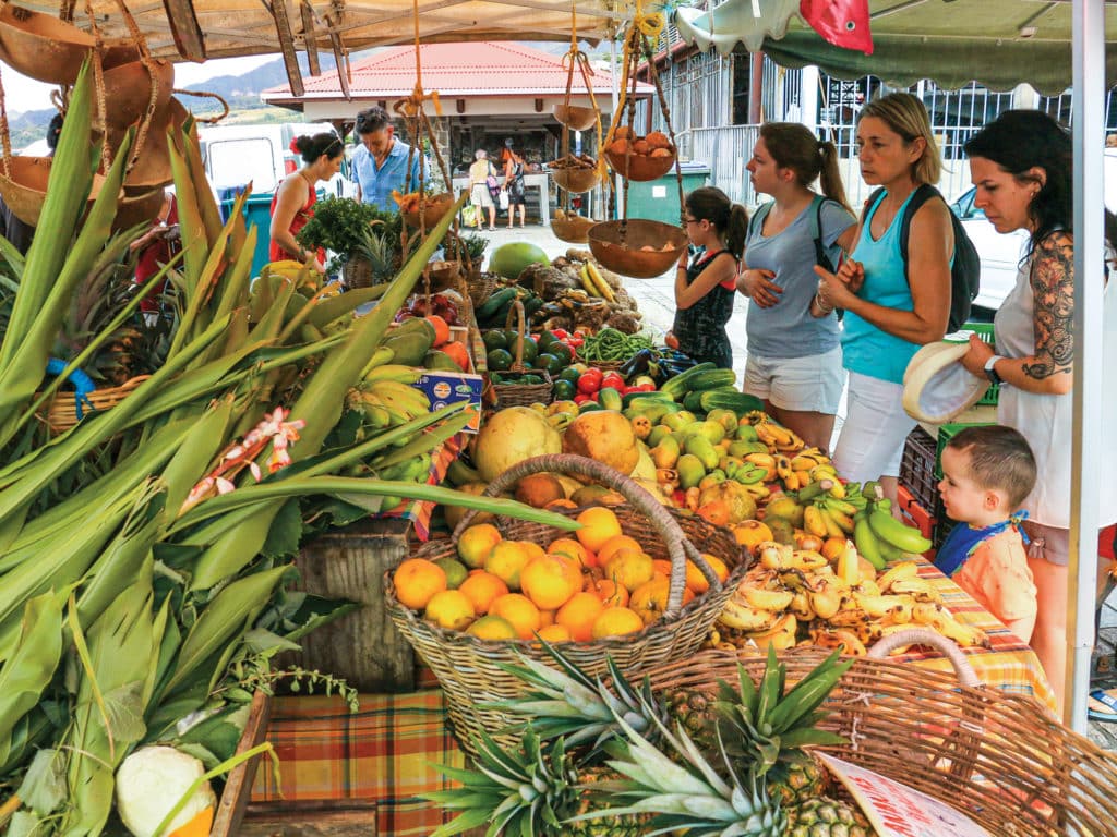 Market at Sainte-Pierre