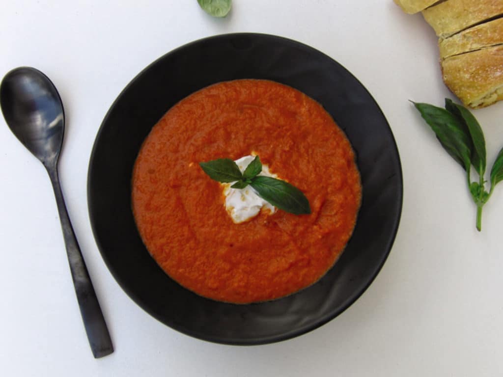 red pepper soup