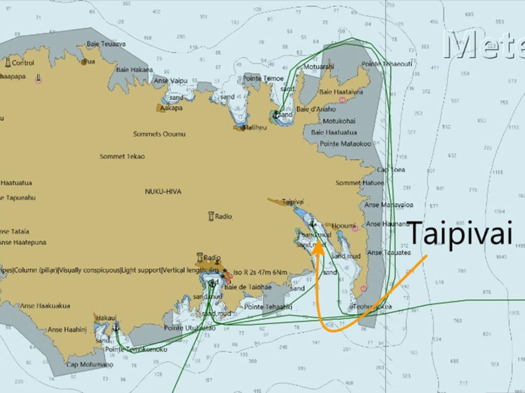 Taipivai chart