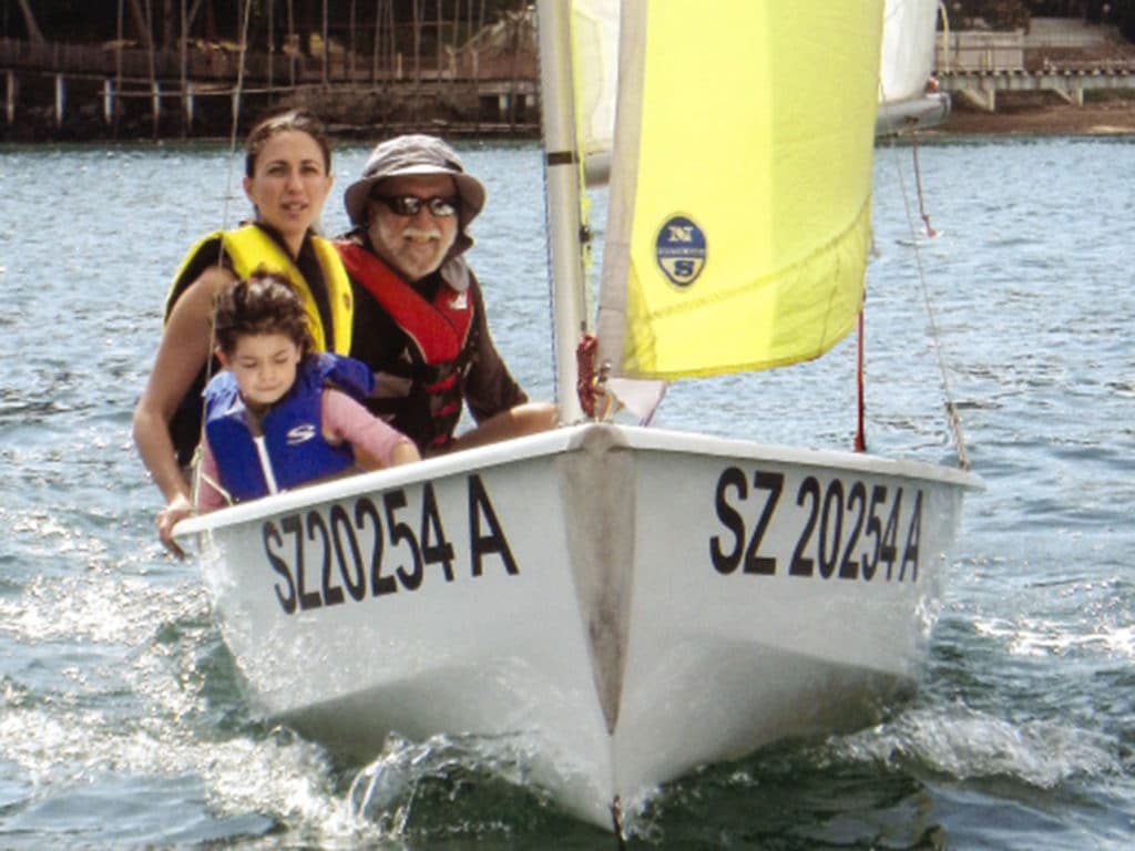 dinghy sailing