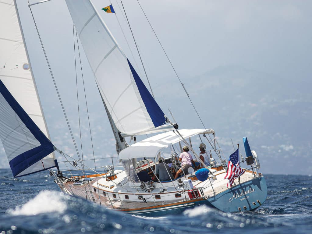 Atalanta off Bequia