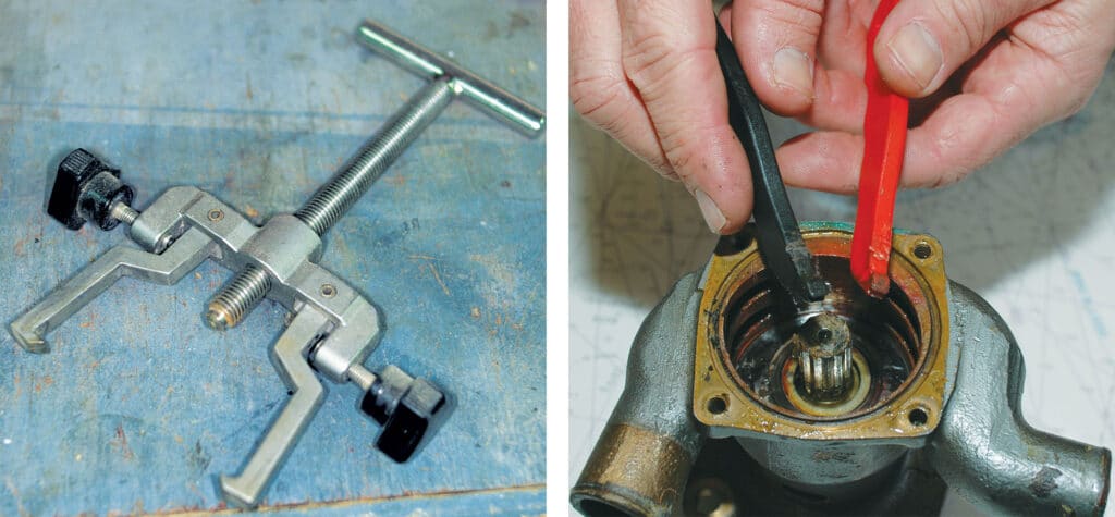 Tools for impeller removal
