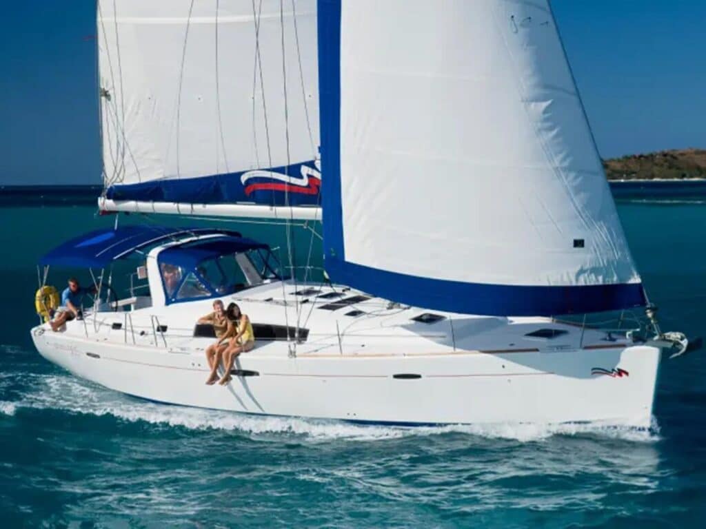 Moorings charter sailboat