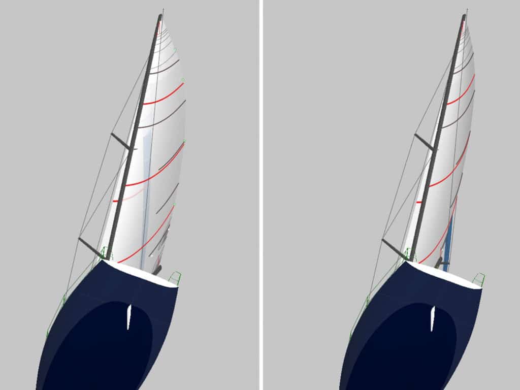 Mail sail comparison illustration