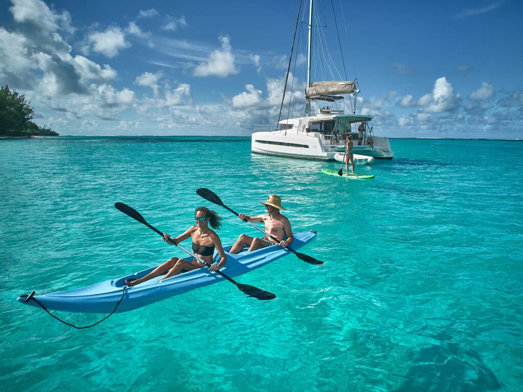 Kayaking in Polynesia
