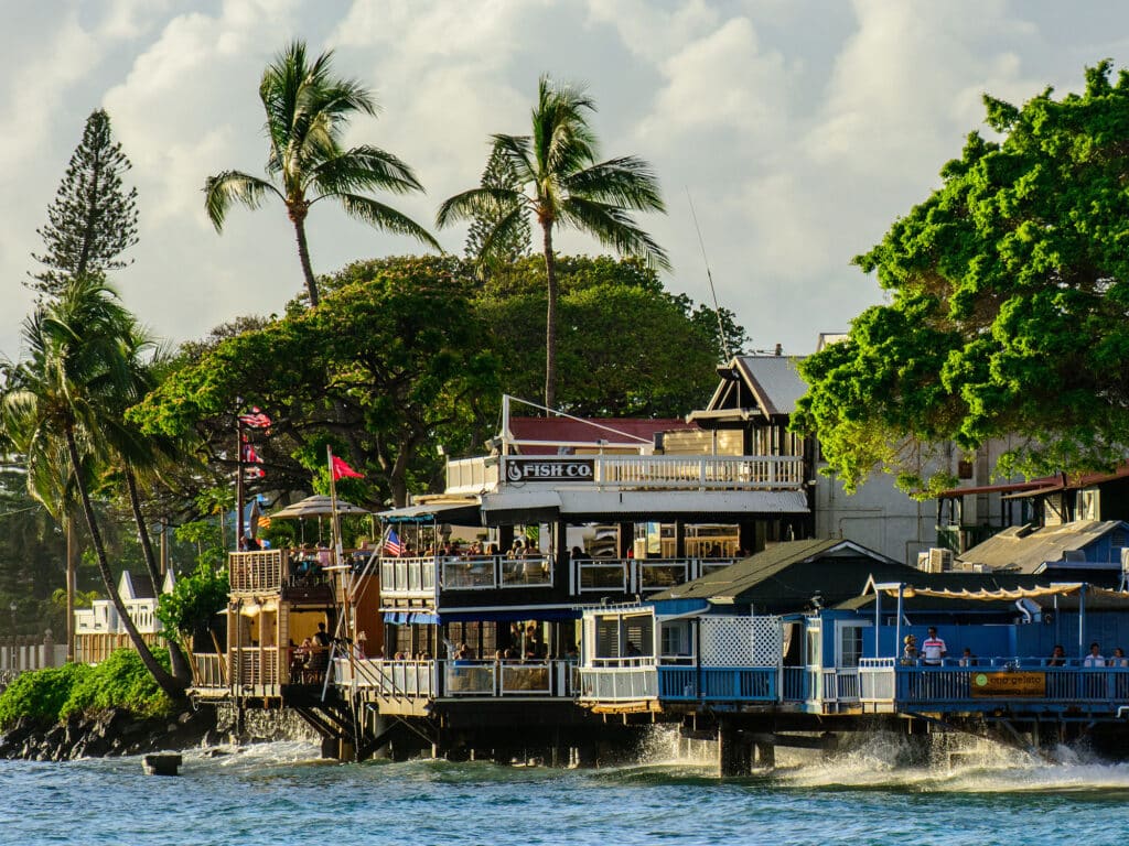 Lahaina waterfront