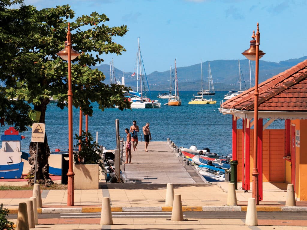 Sainte-Anne, Martinique dock