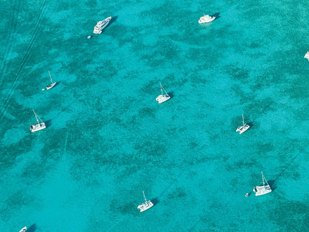 Anchorages in the Bahamas