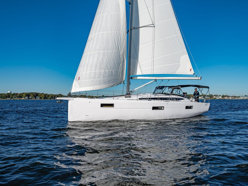 2024 Boat of the Year judges testing the