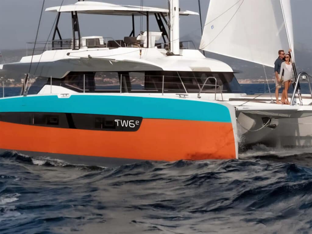 TradeWinds 59 TW6e smart electric yacht
