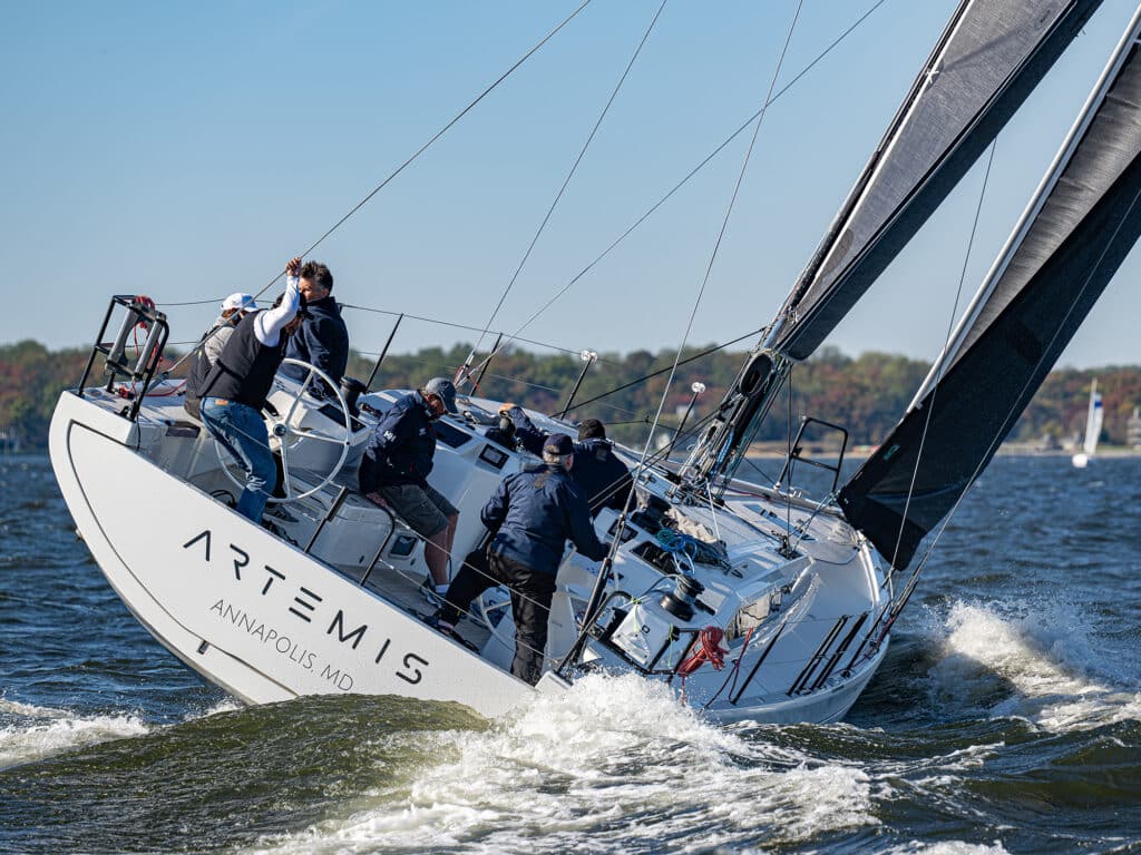 Artemis tested during the 2024 Boat of the Year