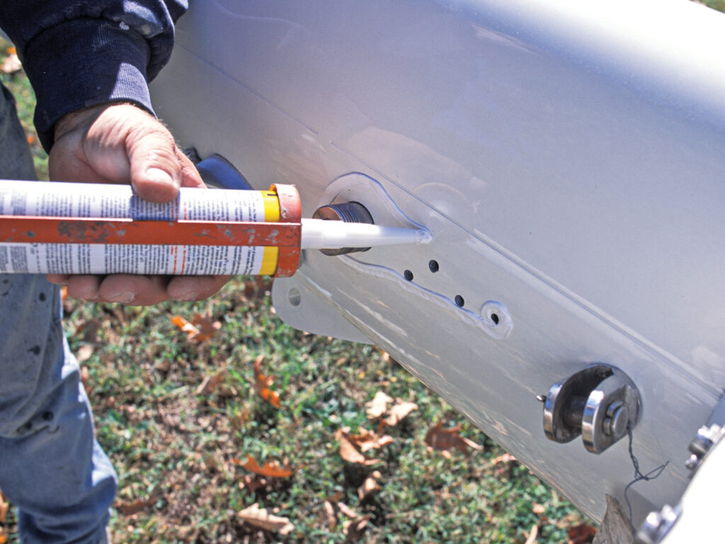 Using sealant for corrosion prevention