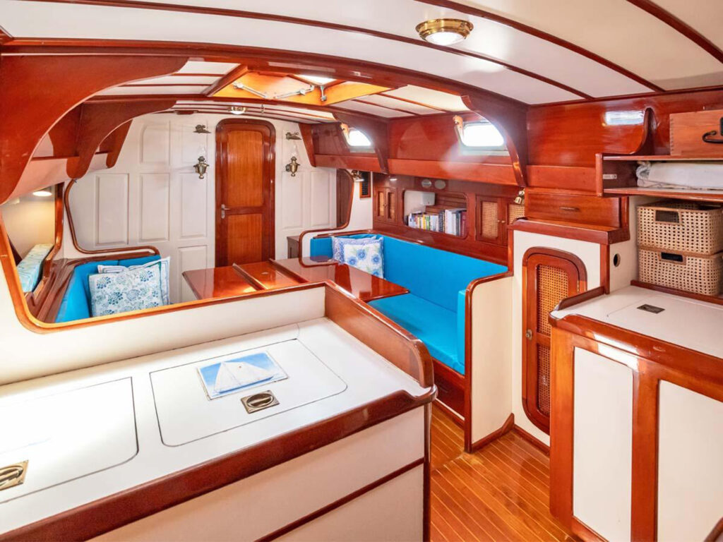 Staysail Schooner galley