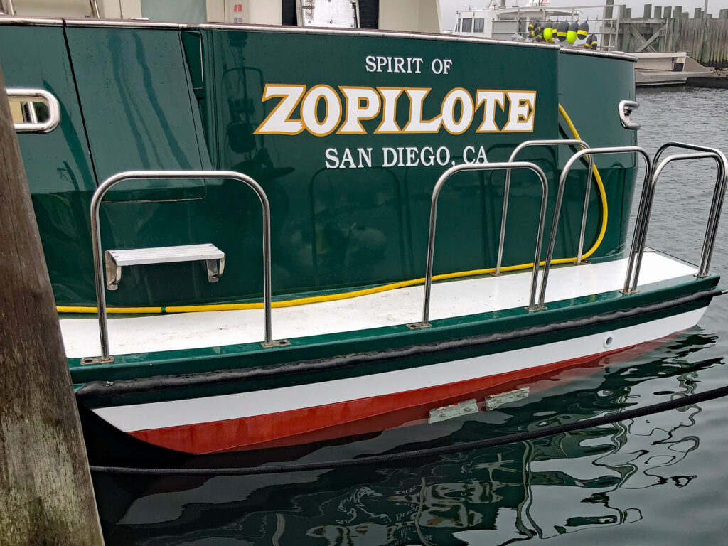 Bruce's motoryacht Zipilote