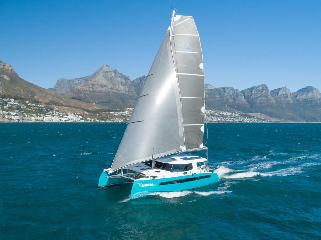 Balance 442 catamaran sailing