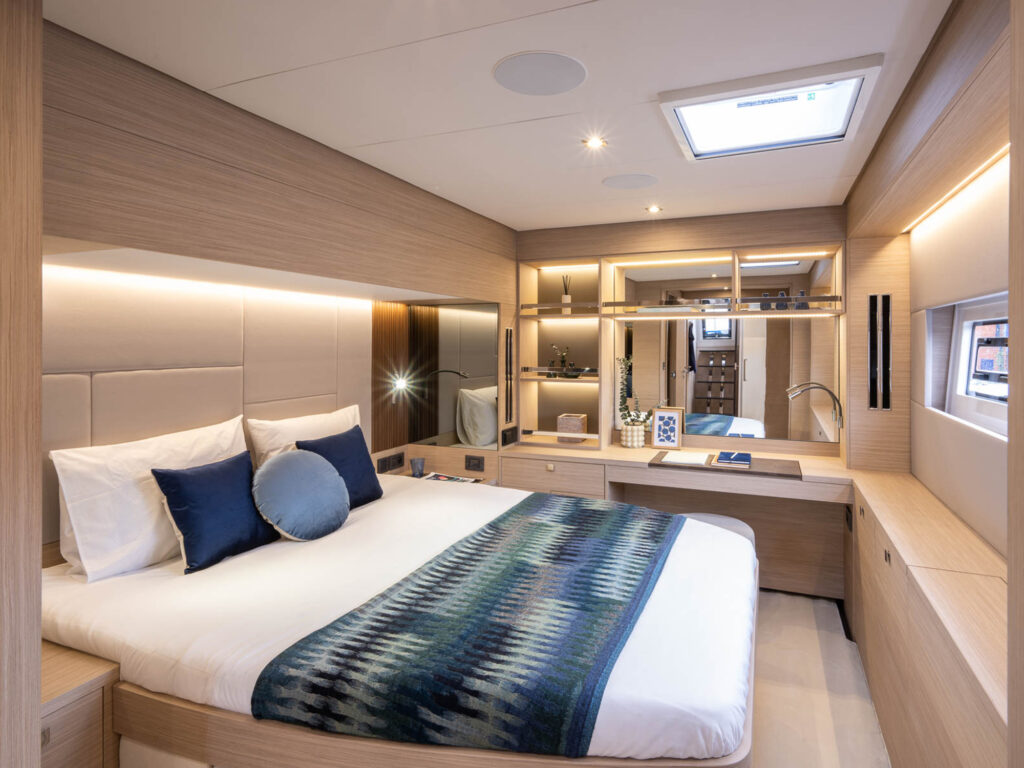 Lagoon 60 stateroom