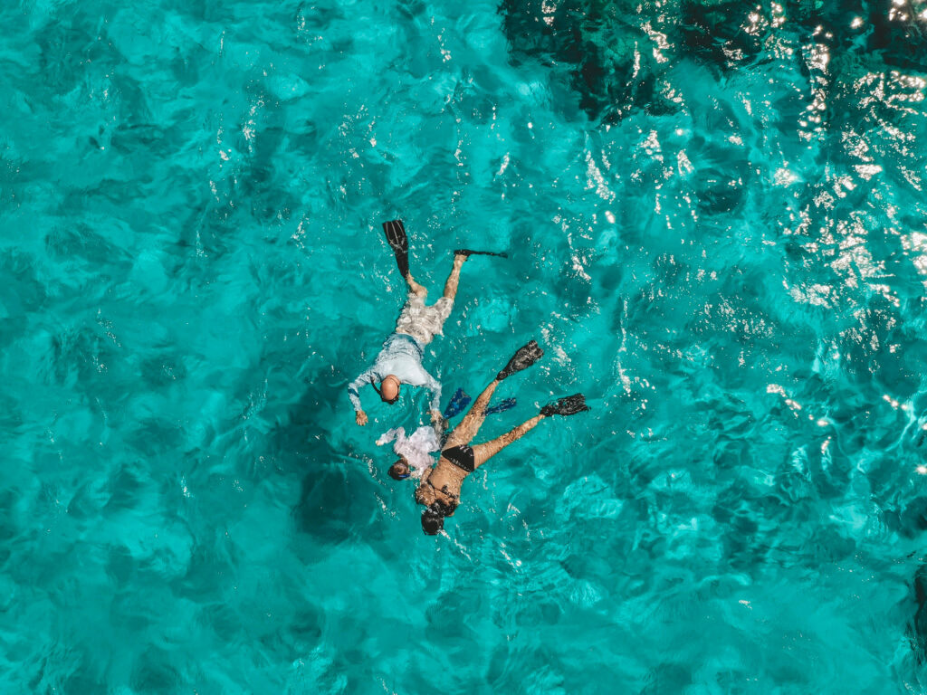 Snorkeling in the BVI